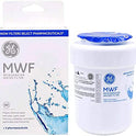 HOMPOWER MWF Filtro de agua de repuesto para frigorífico GE compatible con MWF, MWFA, MWFP, GWF, GWFA, GWF06, Kenmore 9991, 469991 (1 paquete), color blanco