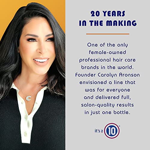 it's a 10 Miracle Leave-In Plus Keratin Spray 10 onzas
