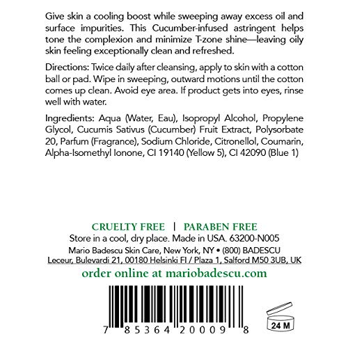 Mario Badescu Loción de limpieza de pepino