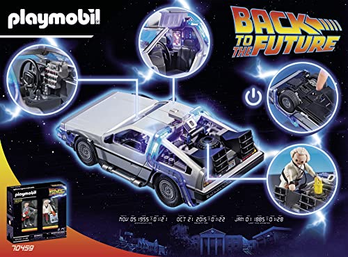 Playmobil Volver al Futuro Delorean
