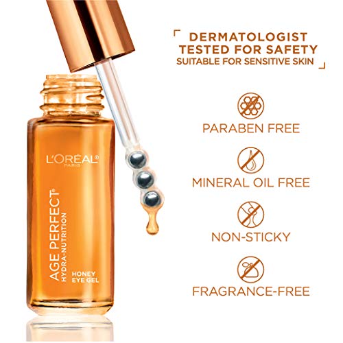 L'Oreal Paris Skincare Age Perfect Hydra-Nutrition - Crema de día con extracto de miel de manuka y aceites nutritivos