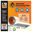 Gorilla - Cinta adhesiva impermeable, 10 x 10 m, color blanco (paquete de 1)