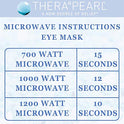 TheraPearl Máscara de ojos que cambia de color, Azul (versión antigua)., TheraPearl Eye Mask, Eye-ssential Mask with Flexible Gel Beads for Hot Cold Therapy, Best Spa Eye Wrap for Puffy Eyes, Non Toxic Compress for Swollen Eyes, Relaxation, Hot Cold Ice P
