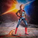 Figura Captain Marvel con Goose 6 Pulgadas, Captain Marvel
