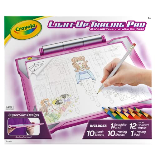 Crayola Light Up Tracing Pad Rosa