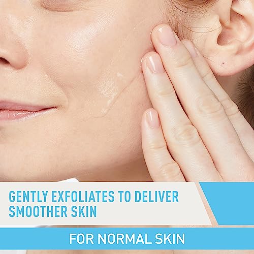 CeraVe Salicylic Acid Cleanser - 8 onzas | Renovación de lavado facial exfoliante con vitamina D para pieles ásperas y con baches | El embalaje puede variar