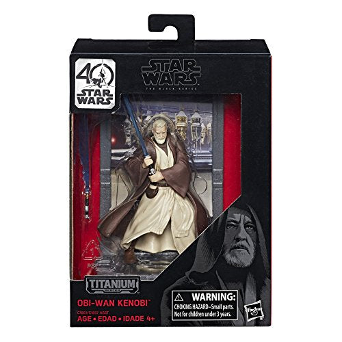 Star Wars Figura de Acción Black Series. Die Cast, OBI WAN Kenobi, 3.75"