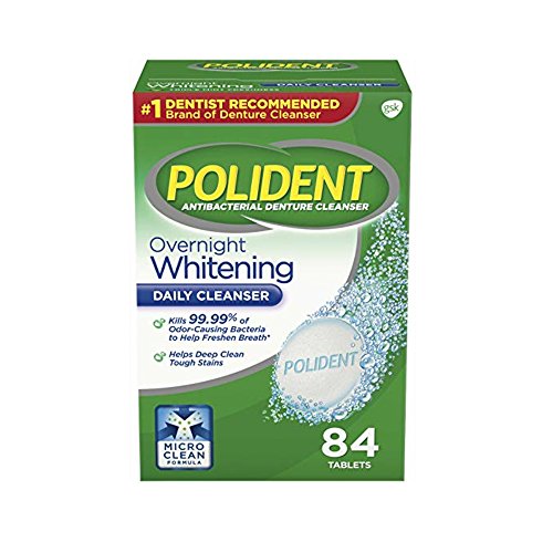 Polident Overnight Denture Cleanser, 84 Count Personal Healthcare / Health Care by Healthcare