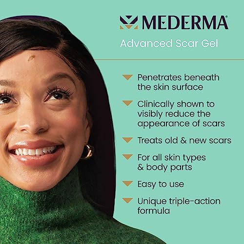 Mederma Advanced Scar Gel - Advanced Scar Treatment for Old and New Scars - #1 Doctor & Pharmacist Recommended Brand - 0.70oz (20g)