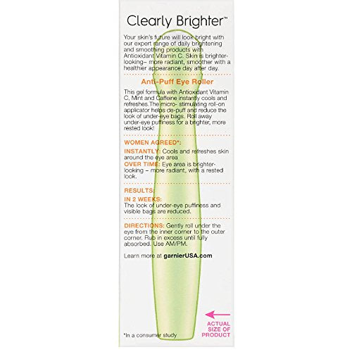 Garnier SkinActive Clearly Brighter Anti-Puff Eye Roller 0.5 oz