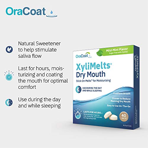 Oracoat Xylimelts sabor menta suave