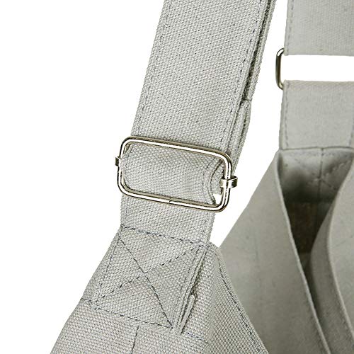 Covelin Bolso bandolera de lona retro de tamaño grande para mujer, bolso bandolera informal