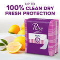 Poise Incontinence Pads, Maximum Absorbency, Regular, 48 Count-PARNET
