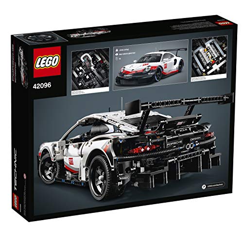 LEGO Technic Porsche 911 RSR 42096 Building Kit, 2019 (1580 Pieces)