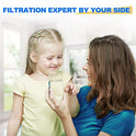 Filtro de agua de carbón activado por sinterización para toda la casa Gold Icepure, 10 pulgadas, compatible con Dupont WFPFC8002, WFPFC9001, Culligan P5-D, Filtrete mpr1000, WHCF-WHWC