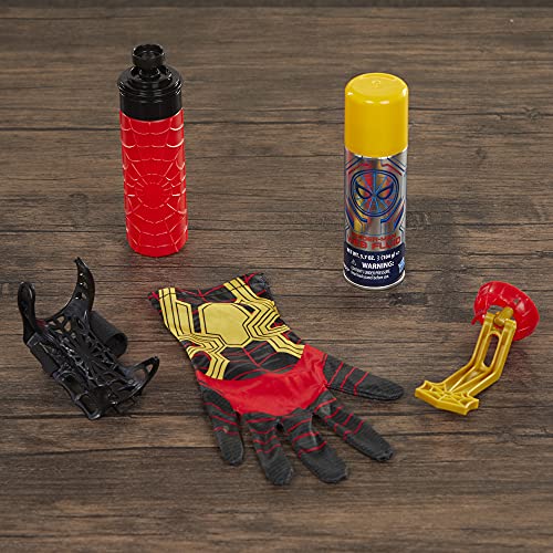 Marvel Spider-Man Super Web Slinger, Redes de Disparos 2 en 1 o Agua, Juguete de Disparo de Red Spider-Man, Juguetes de Juego de rol, Juguetes de Spider-Man para niños y niñas de 5 años
