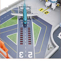 Matchbox Action Drivers Matchbox Aventura en el Aeropuerto con Luces, Sonidos y Piezas móviles, Incluye 1 Coche y 1 1 avión, se Conecta a Otros Juegos, Regalo para niños de 3 años en adelante