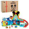 Disney Junior Mickey Mouse Funny The Funhouse 13 Piece Lights and Sounds Playset, Includes Mickey Mouse, Donald Duck and Bonus Pluto Figure, Amazon Exclusive, by Just Play