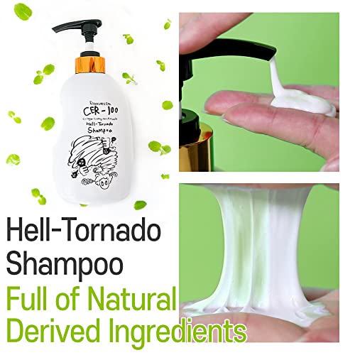 Elizavecca, Champú para tornado muscular y capilar con recubrimiento de colágeno CER-100, 500 ml