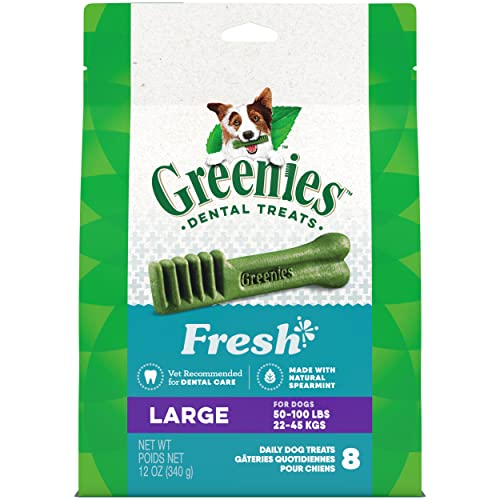 Greenies ScaryBerry and Blueberry Natural Dental Dog Treats, 6oz & 12oz Packs