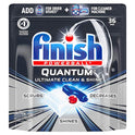 Finish Quantum Max Powerball, pastillas detergentes para lavaplatos, Ultimate Clean & Shine