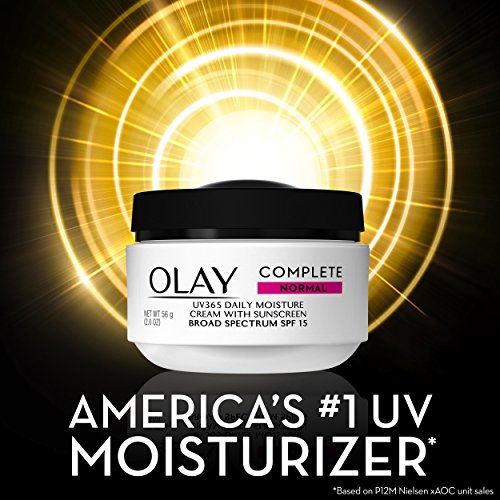 Olay Complete All Day UV Moisture Cream, SPF 15, Normal Skin, 2 Ounce (Pack of 3)