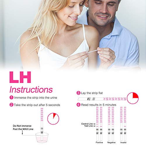 MomMed Tiras de prueba de ovulación y embarazo (HCG20-LH70), kit predictor de ovulación en casa incluye 20 pruebas de embarazo, 70 tiras de prueba de ovulación y 90 tazas de orina, prueba precisa de fertilidad, pruebas OPK