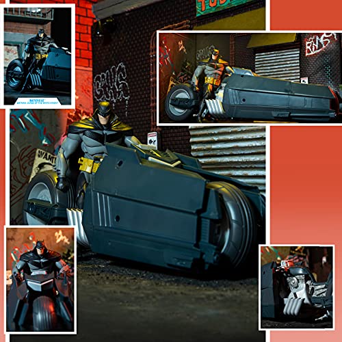 McFarlane Toys DC Multiverse White Knight Batcycle