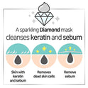 Elizavecca Hell-Pore LongoLongo Gronique Diamond Mask Pack/exfoliate face mask - Peel Off face mask