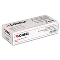 Lorell Borrador de borrado en seco, 2-3/16 x 5-3/16 x 1-5/16 pulgadas, negro