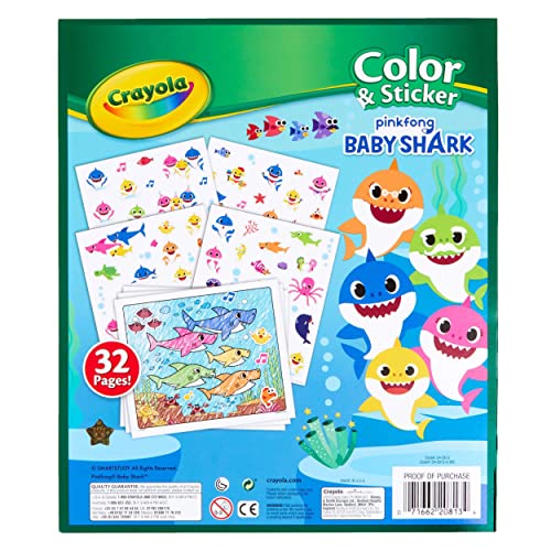 Crayola Baby Shark Libro para Colorear