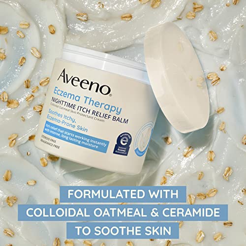 Aveeno Active Naturals Bálsamo para alivio de picazón, terapia de eccema, 11 onzas