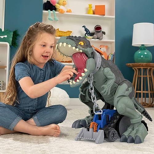 IMAGINEXT, Jurassic World, Juguete de Dinosaurio, Mega Rugido Salvaje, Juguete para Niños, 3 Años en Adelante