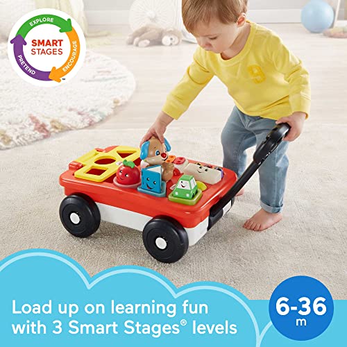 Fisher-Price Laugh & Learn Pull & Play - Carro de Aprendizaje