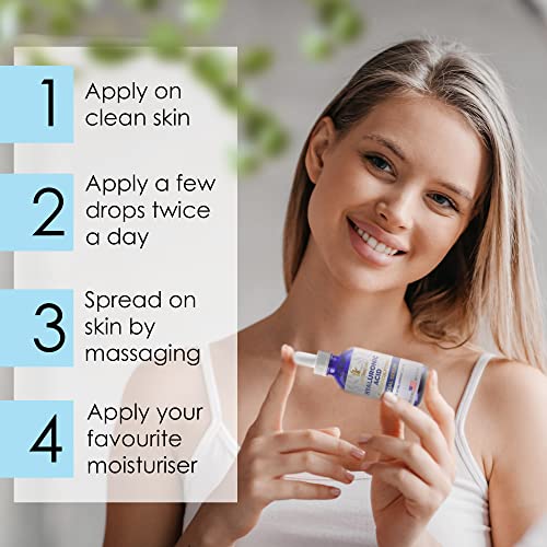 Hyaluronic Acid for Skin - 100% Pure Hyaluronic acid - Anti aging formula