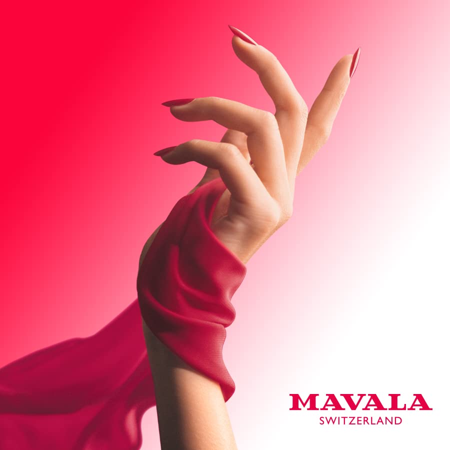 MAVALA, Mava-Strong, Endurecedor de Uñas, Fortalece las Uñas Frágiles, Quebradizas o Rotas, Base Protectora para Uñas Blandas, 10ml