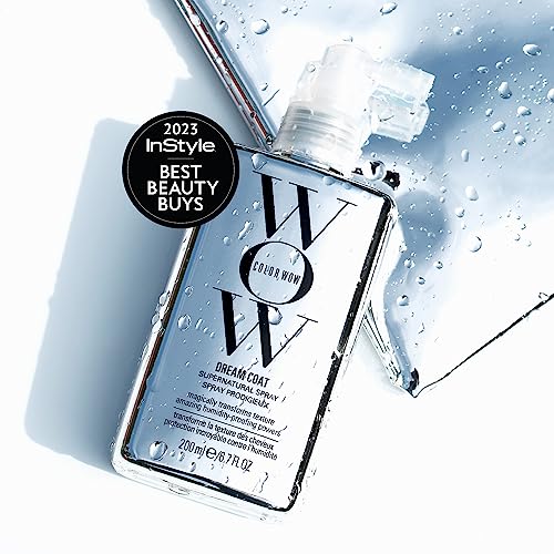 COLOR WOW Dream Coat Supernatural Spray - A prueba de humedad, tratamiento antiencrespamiento activado por calor, 6.7 onzas líquidas