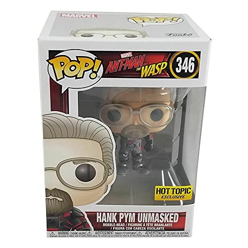 Funko Pop! Marvel #346 Ant-Man & The Wasp Unmasked Hank Pym (Hot Topic Exclusive)