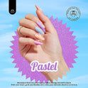Beetles Gel Nail Polish, Unicorn Collection Pastel Color Soak off Nail Gel Polish Baby Blue Yellow Nail Polish Purple Gel Polish Spring into Summer Pastel Collection, Best Easter Nail Art Gifts