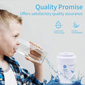 HOMPOWER MWF Filtro de agua de repuesto para frigorífico GE compatible con MWF, MWFA, MWFP, GWF, GWFA, GWF06, Kenmore 9991, 469991 (1 paquete), color blanco