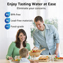 Overbest Filtro de agua certificado NSF, repuesto para jarra y dispensadores Brita Classic OB03, Mavea 107007, 35557, Brita Pitchers Grand (paquete de 6)