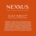 Nexxus Scalp Inergy - Acondicionador ultraligero para volumen, acondicionador clarificante ligero 8.5 onzas