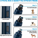 Casfuy - Molinillo de uñas para perros y gatos (2 velocidades)