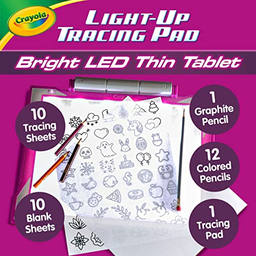 Crayola Light Up Tracing Pad Rosa