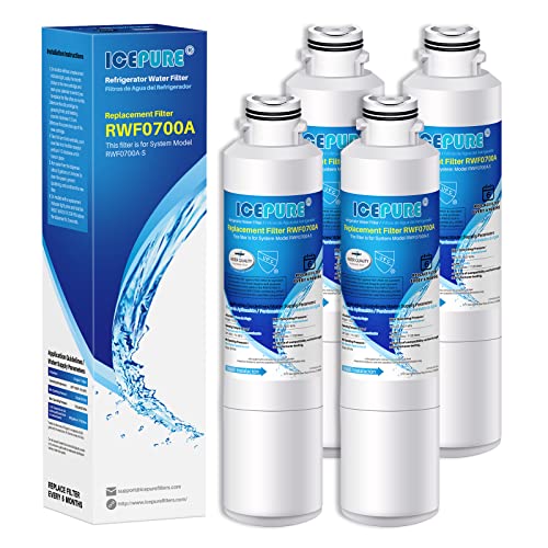 Icepure rwf0700 a Filtro de agua para nevera compatible con Samsung DA2900020B, da2900020 a