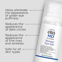EltaMD Renew Eye Gel for Dark Circles, Fine Lines Around Eyes, Clinically-Proven, Oil-free, Dermatologist-Recommended, 0.5 oz