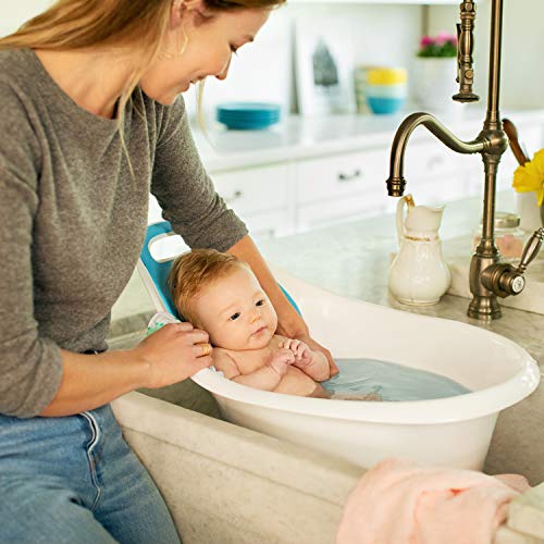 Munchkin® Sit & Soak™ - tina para bebé, 0-12 meses, color blanco, 25 x 16.25 x 15 pulgadas