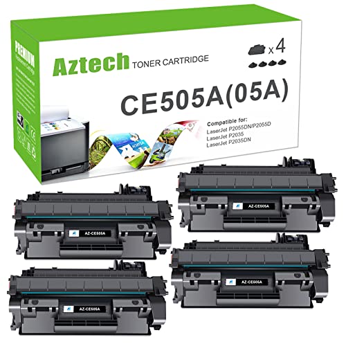 AZTECH Cartucho de tóner Compatible CE505A