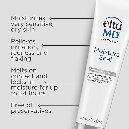EltaMD Intense Moisturizer for very Sensitive, Dry Skin, Dermatologist-Recommended, 2.8 oz