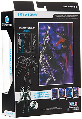 McFarlane Juguetes - DC Multiverse - Build-A 7IN Cifras - Batman Beyond - Batman